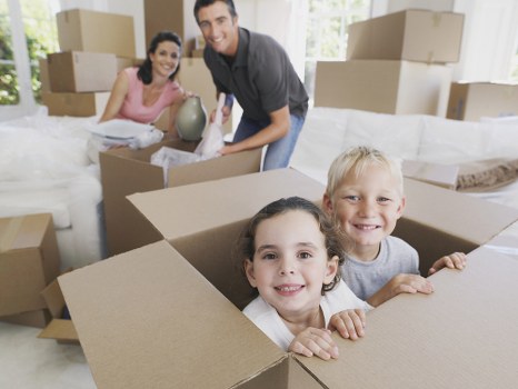 Removal team preparing a local move in Walthamstow