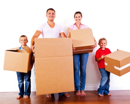 Removals van serving homes in Walthamstow