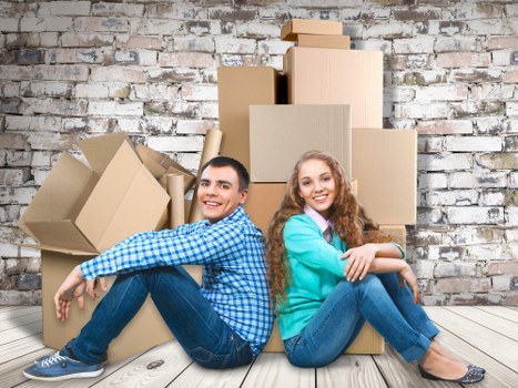 Commercial removals van for local business moves