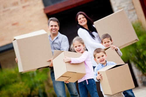 Checklist and packing preparation for a business relocation