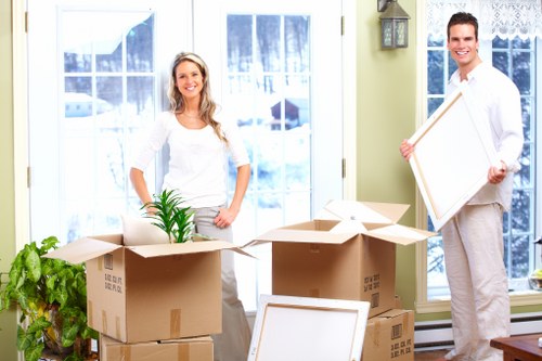 Loading furniture for a Walthamstow house move